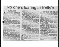 No one's loafing at Kelly's
