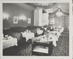 Dining area of Topaz Room