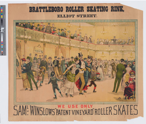 Brattleboro roller skating rink, Elliot street