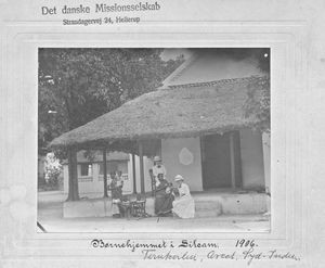 Arcot District, South India. The orphanage at Siloam, Tirukoilur, 1906