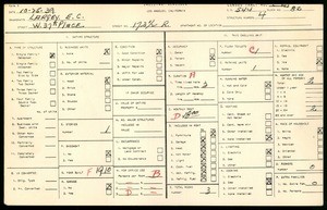 WPA household census for 172 1/2 W 37TH PLACE, Los Angeles County