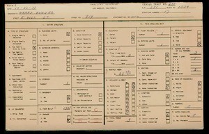 WPA household census for 819 E 91ST ST, Los Angeles County