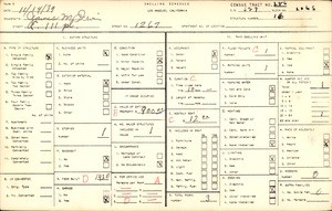 WPA household census for 1267 E 111 ST, Los Angeles County