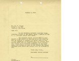 Letter from John Victor Carson, Dominguez Estate Company to Mr. Leo T. [Takuya] Sugano, January 4, 1938
