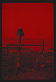APR74P6-13: sculpture, red filter