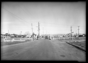 Wreck at Venice Boulevard and La Brea, Los Angeles, CA, 1931