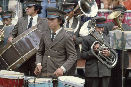 Performers at the Blacks and Whites Carnival, Nariño, Colombia, 1979