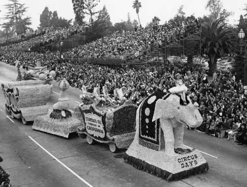 1949 Tournament of Roses Parade float