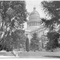 Exterior view of the California State Capitol