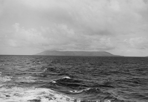 Tofua Island, Tonga, as seen from R/V Spencer F. Baird