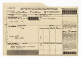 Family allowance, ASF ODB Form no. 630, Frank Minoru Saito