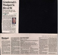 Graniterock's Woolpert Sr. dies at 84