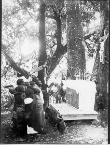 Altar with crucifix, Tanzania, ca. 1927-1938