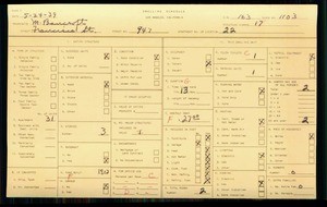 WPA household census for 947 FRANCISCO ST, Los Angeles