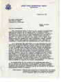 Letter from A.J. Gross, U.S. Information Agency, Washington to Bruce Herschensohn, Hollywood (Los Angeles, Calif.), January 22, 1963