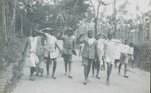 Boys Playing Soldiers, Malawi, ca. 1914-1918