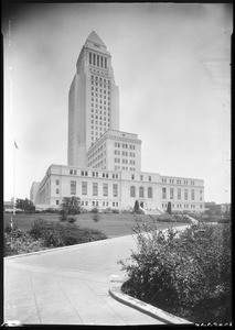 Exterior view of Los Angeles City Hall