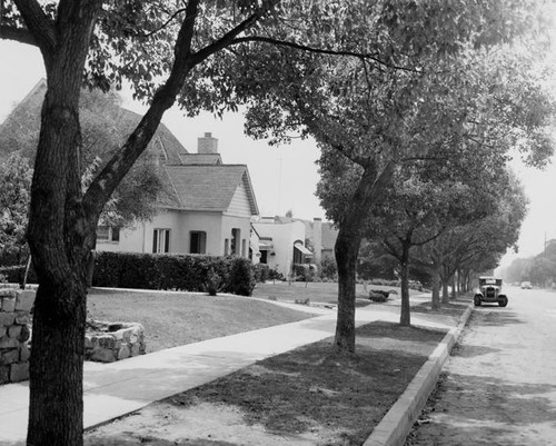 Housing on San Jose Avenue, circa 1940-1955