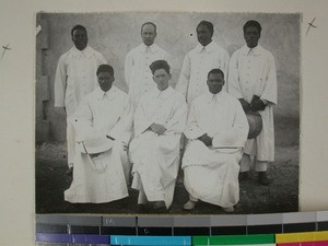 Denis Mahavere and Samuel Recteur's ordination, Befandriana, Madagascar, 1936