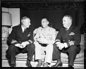 Visiting Navy and Marine Corps officers (Press Club luncheon), 1951