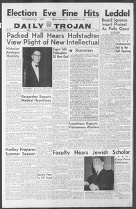Daily Trojan, Vol. 53, No. 89, March 15, 1962