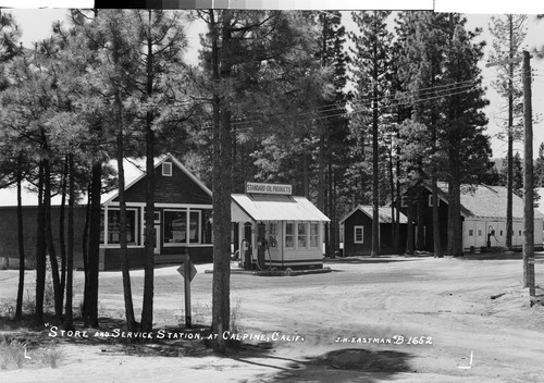 "Store and Service Station" at Calpine, Calif