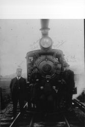 Locomotive No. 2 and crew