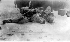 Body of a civilian in Vladivostok