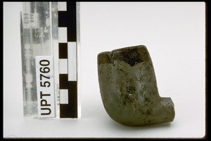 Pipe and wall fragment