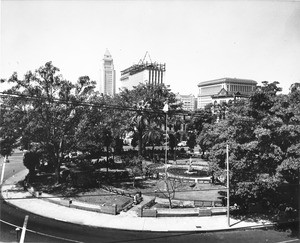 Photo of Brunswig Square in downtown Los Angeles