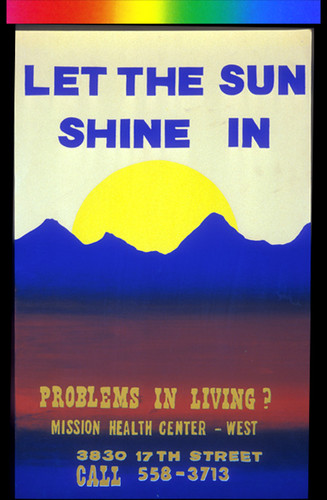 Let the Sun Shine In, Announcement Poster for
