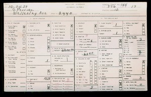 WPA household census for 2440 WELLESLEY, Los Angeles County