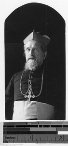 Portrait of Bishop Hubert Otto, China, ca. 1914