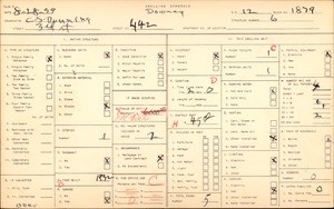 WPA household census for 442 West 3rd Street, Los Angeles County