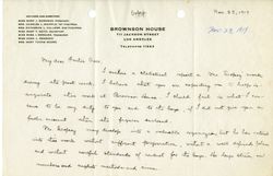 Mary J. Workman letter to Fr. Corr, 1919 November 23
