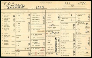 WPA household census for 1003 EAST 20TH STREET, Los Angeles