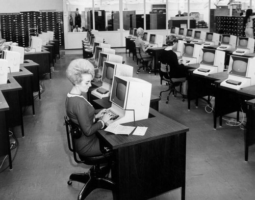 Desk-top computer terminals