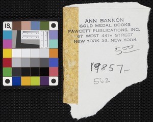 Ann Bannon (Ann Weldy), letters (1960/1961)