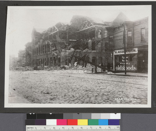 [Ruins of Sonoma Wine Co. vaults, Tenth and Howard Sts.]