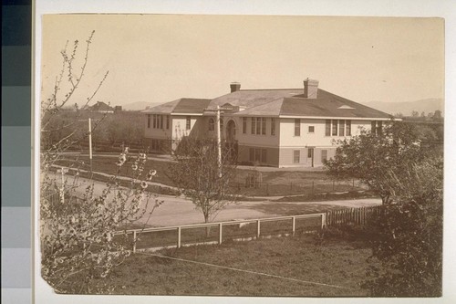 Adobe, South Market Street, San Jose, California, an old landmark No. 004