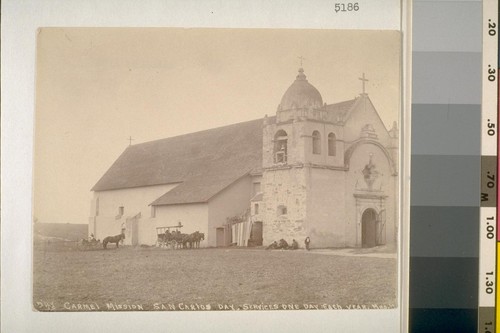 Carmel Mission, San Carlos Day, services one day each year