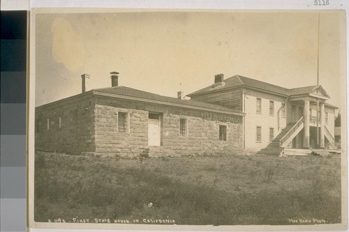 First state house in California. No. 1193