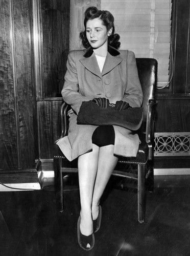 Joan Barry in court