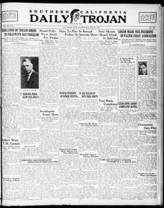 Southern California Daily Trojan, Vol. 21, No. 148, May 28, 1930