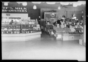 Billie Bird Market, West Main Street and Cedar Street, Alhambra, CA, 1933