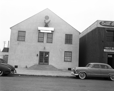 Exterior of Elks Lodge building