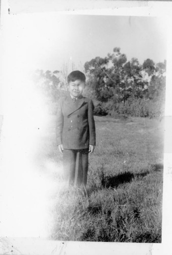 Young Boy in Suit