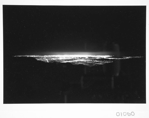 Night view of Pasadena as seen from Mount Wilson