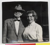 Lee & Marie de Forest, Albuquerque, New Mexico, 1957