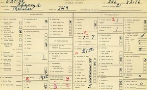 WPA household census for 2749 MALABAR, Los Angeles